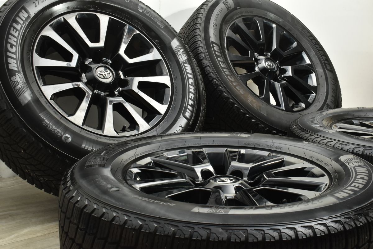 FJクルーザー インチアップサイズ トヨタ 150 ランドクルーザープラド 18 in 7 5 J 25 139 ミシュラン X ICE SNOW SUV 275 65 R