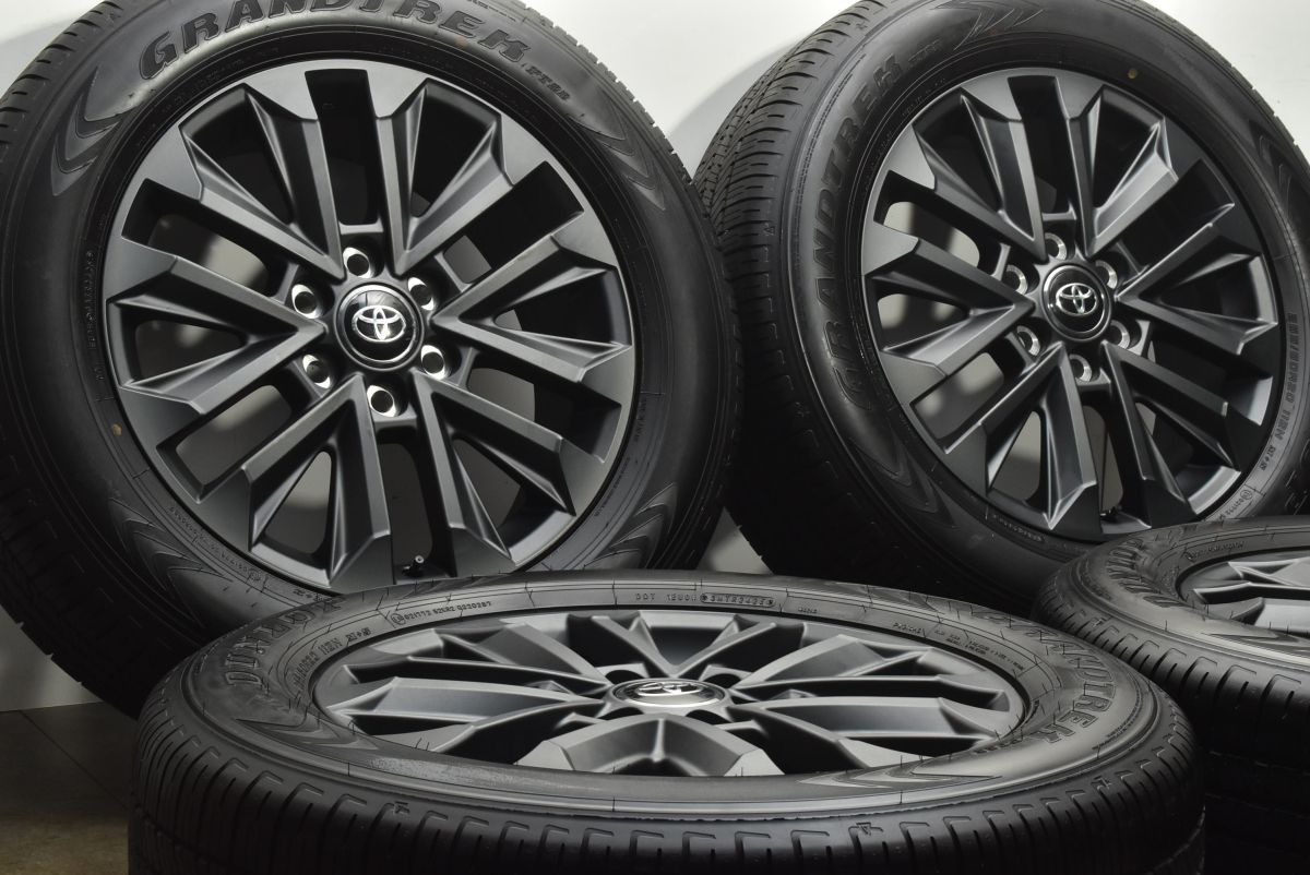 【最終セール‼️】ランドクルーザー250 純正タイヤ 新車外し ダンロップ 2025年製 新車外し品】トヨタ ランドクルーザー 250 ZX 純正 20in 7.5J