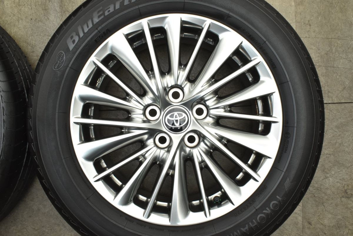 ハイグロス】トヨタ 30 アルファード ヴェルファイア 後期 純正 17in