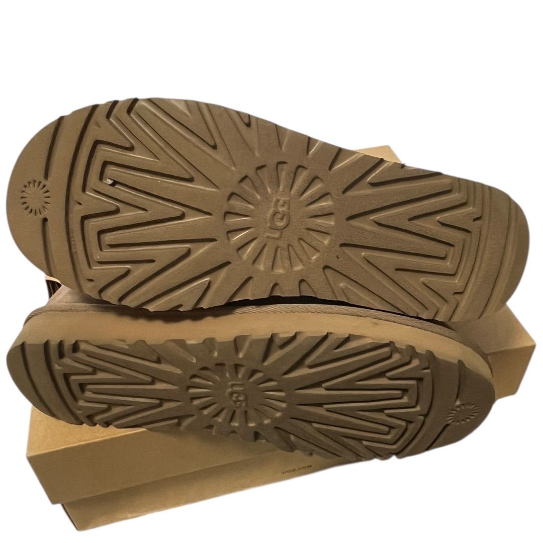 アグ UGG ムートンブーツ クラッシックミニ ブラウン 24cm 箱あり