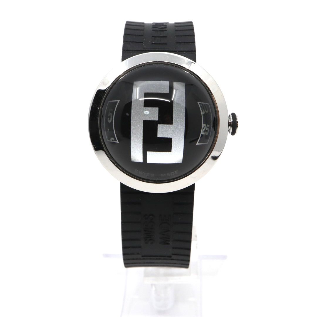 FENDI フェンディ 8010G ウォッチ 腕時計 ブラック文字盤 ドームガラス