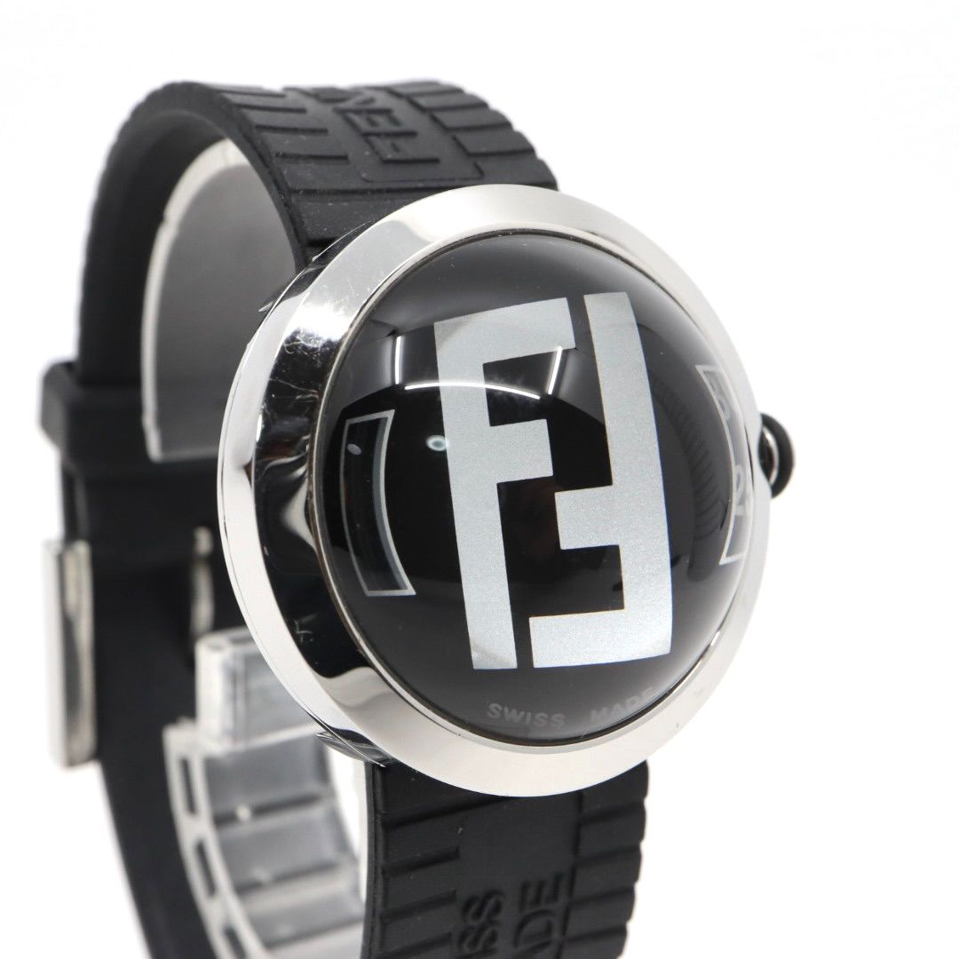 FENDI フェンディ 8010G ウォッチ 腕時計 ブラック文字盤 ドームガラス