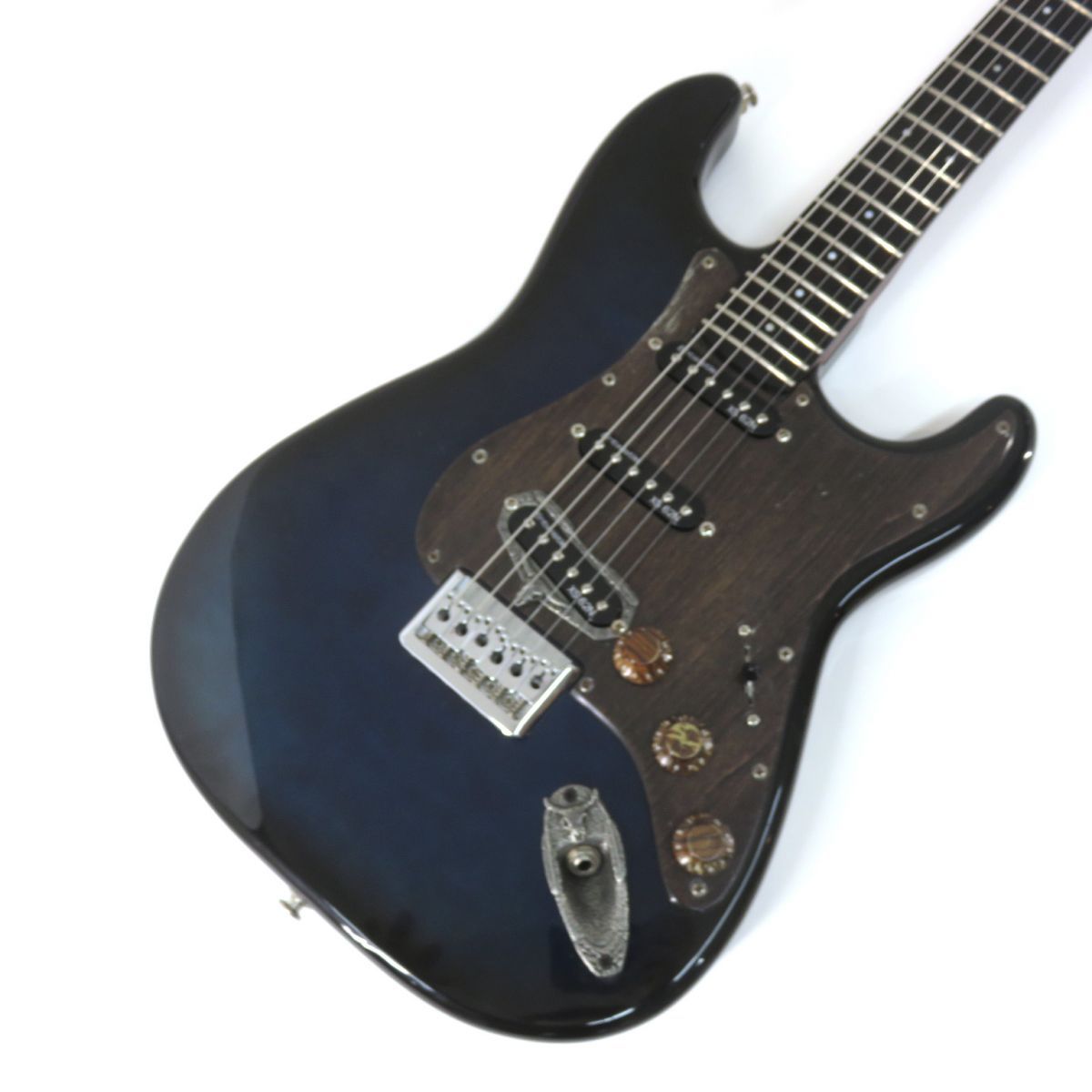 No Brand メーカー不明 Stratocaster ブルーバースト ストラト