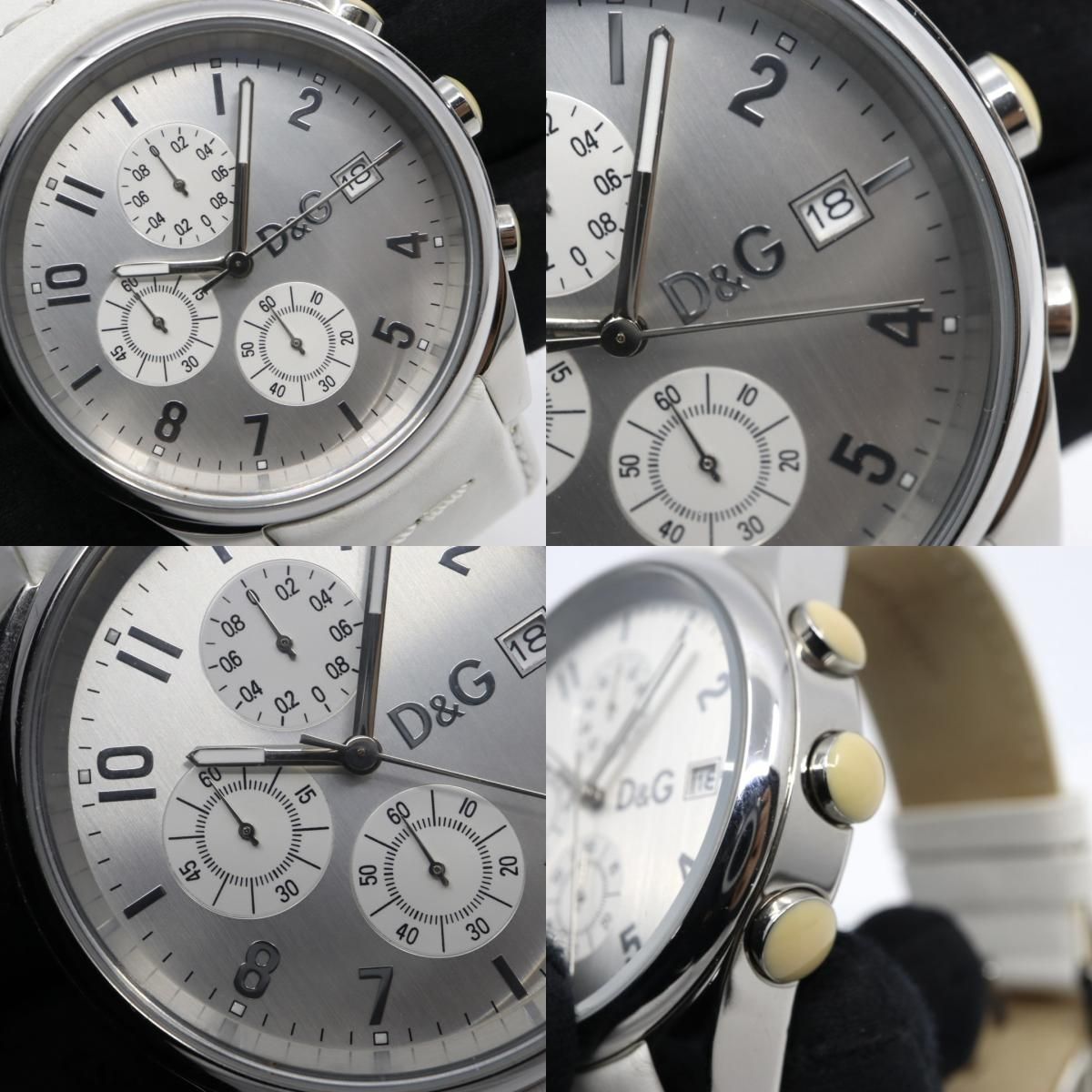 ドルチェ＆ガッバーナ DOLCE & GABBANA クロノグラフ 44mm メンズ