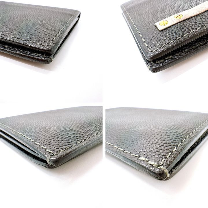 Cartier カルティエ サントス ドゥ レザー カードケース 名刺入れ