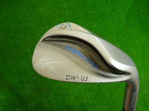 【】 キャスコ Dolphin Wedge DW-123 シルバー 58° ウェッジ WG Dolphin DP-231 (フレックスその他) メンズ 男性用 右利き 右用 Cランク ゴルフクラブ