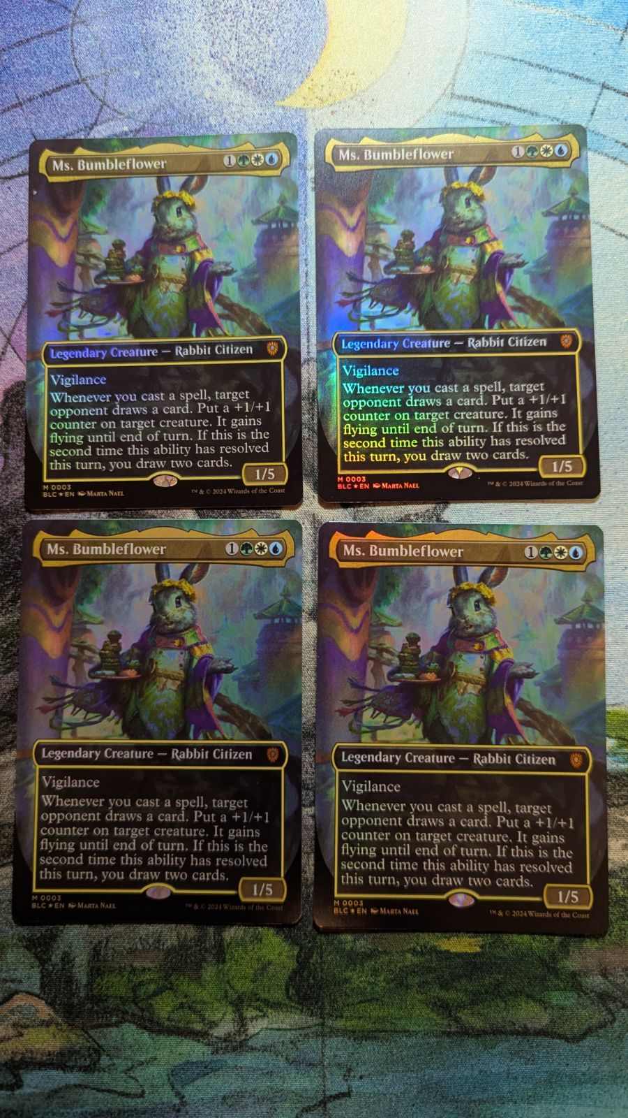 バンブルフラワーの夫人 レイズド foil MTG 英語版 バンブルフラワー夫人 レイズドfoil 英語版 レイズドFOIL】【英