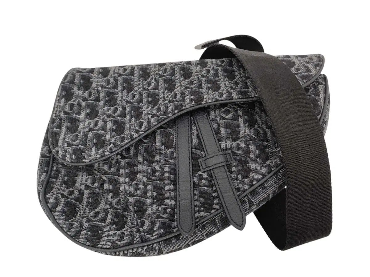 ディオール オブリーク ジャカード ブラック サドル クロスバック