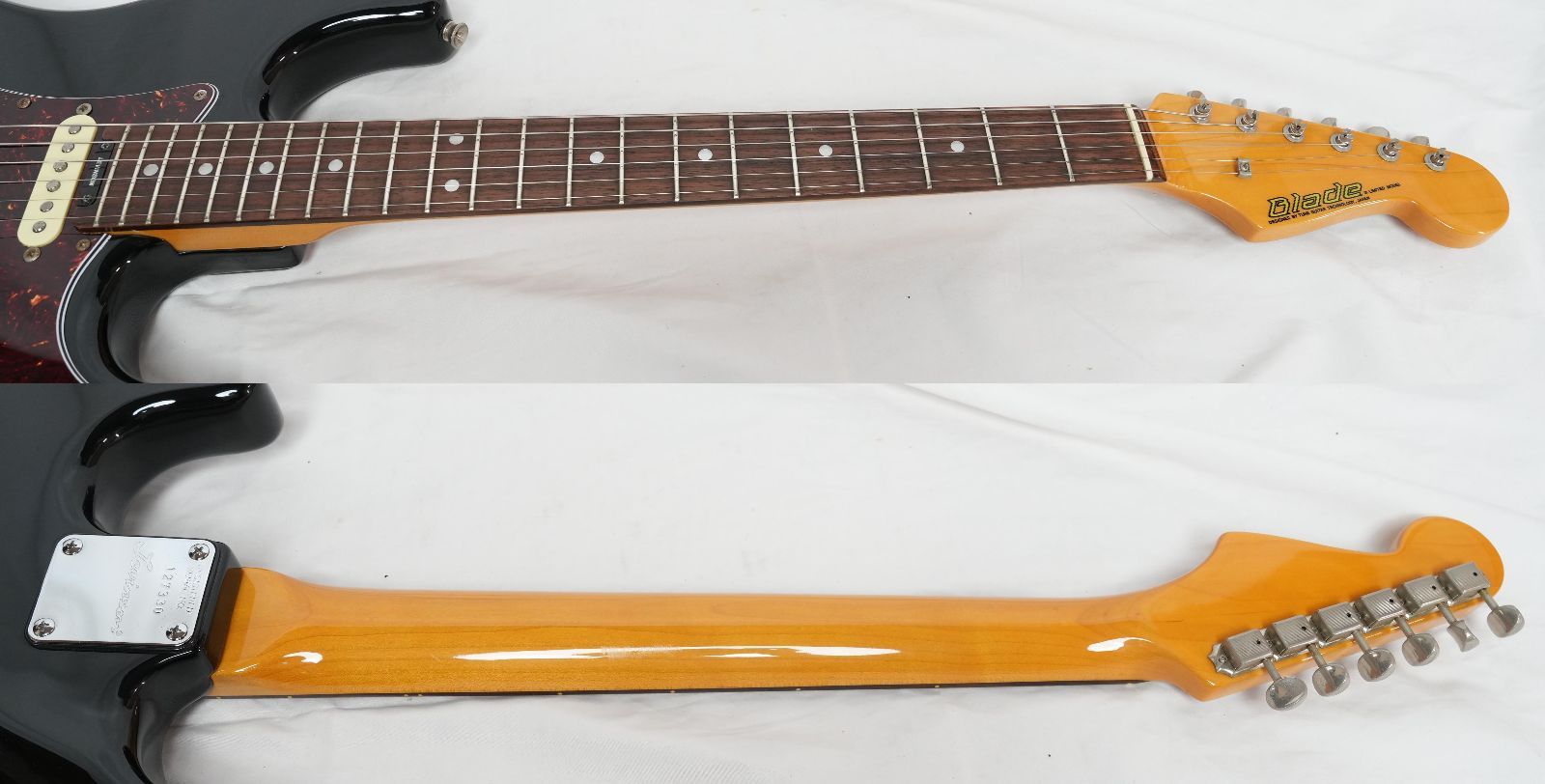 ☆BLADE/Levinson☆R-1 STRATOCASTER BLACK Levinsonピックアップ