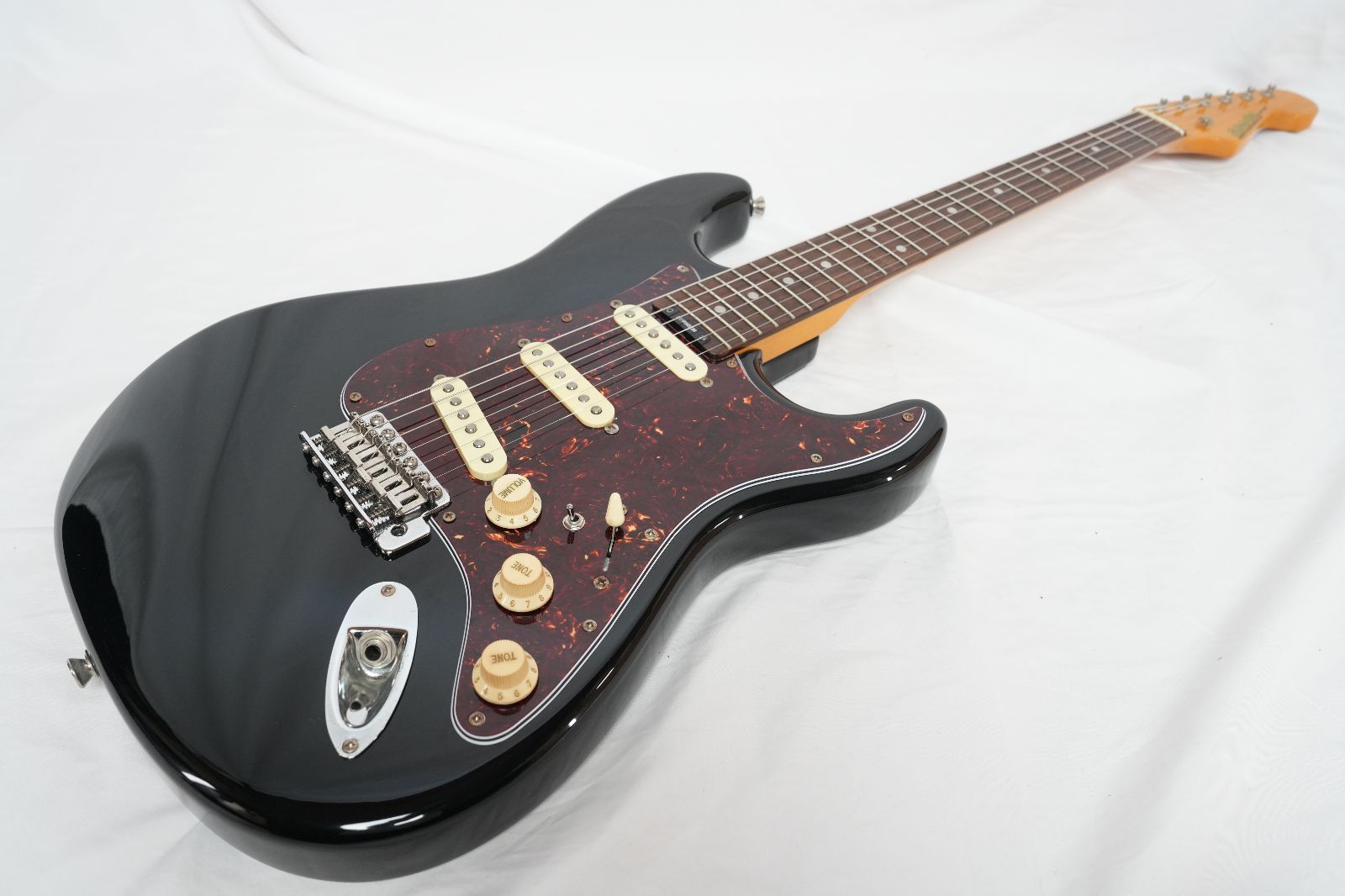 ☆BLADE/Levinson☆R-1 STRATOCASTER BLACK Levinsonピックアップ