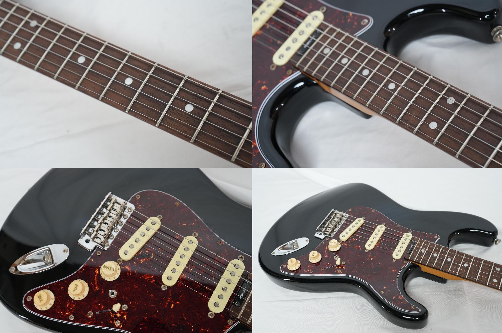 ☆BLADE/Levinson☆R-1 STRATOCASTER BLACK Levinsonピックアップ