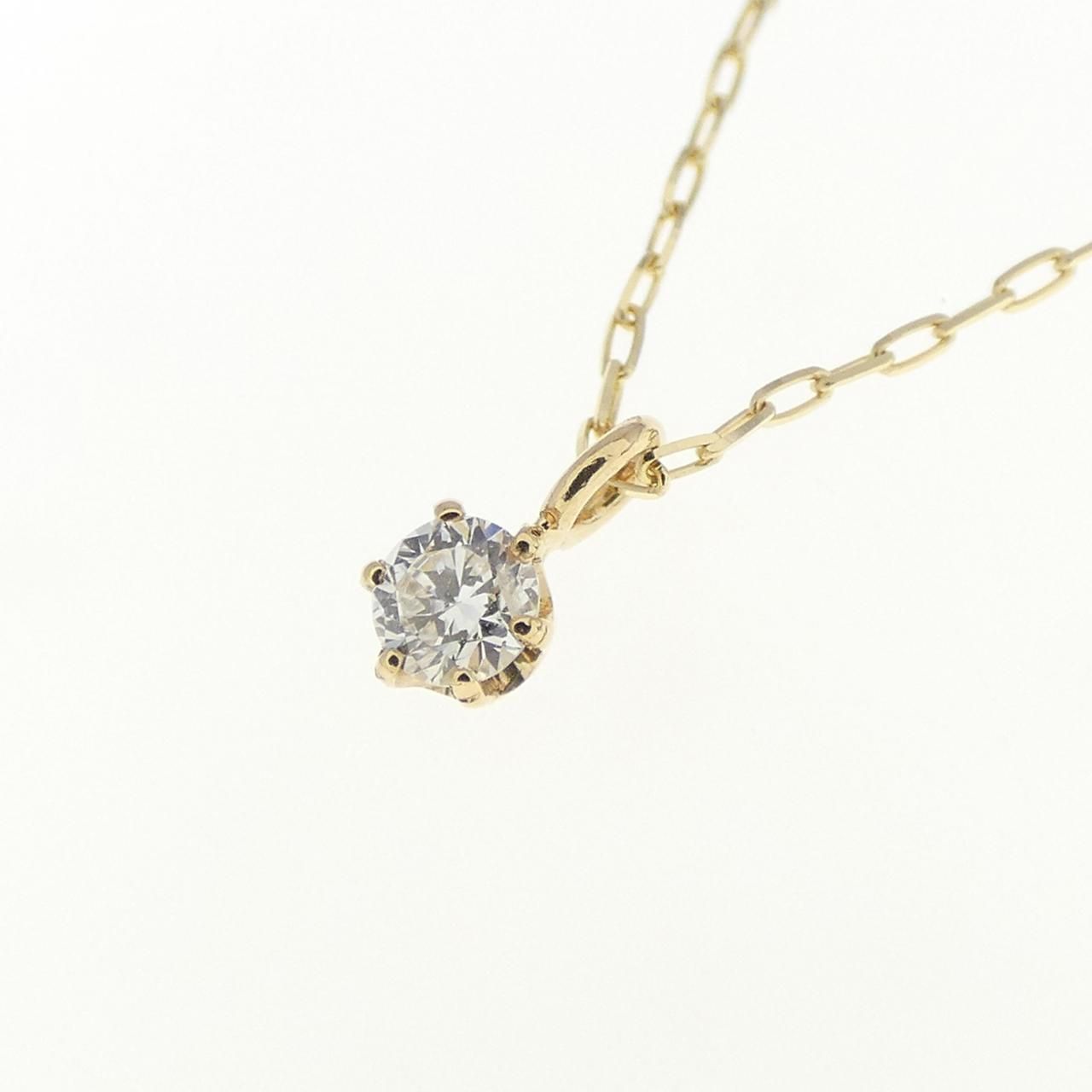 リメイク】K18YG ダイヤモンド ネックレス 0.05CT 【公式通販】