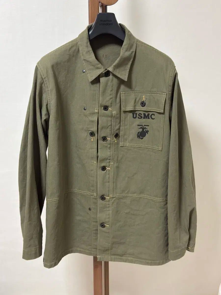 バズリクソンズ BR15123 U S M C M-1944 ヘリンボーン ジャケット: 40