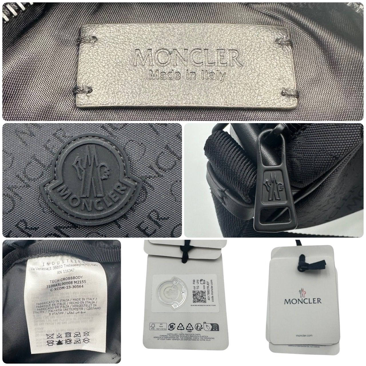 極美品✨MONCLER モンクレール ショルダーバッグ クロスボディ