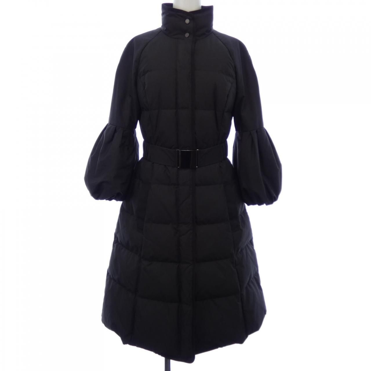 美品　FOXEY フォクシー　女優襟　ダウン　コート　ブラック フォクシーニューヨーク FOXEY NEW YORK 35316-NACFY103T ダウンコート