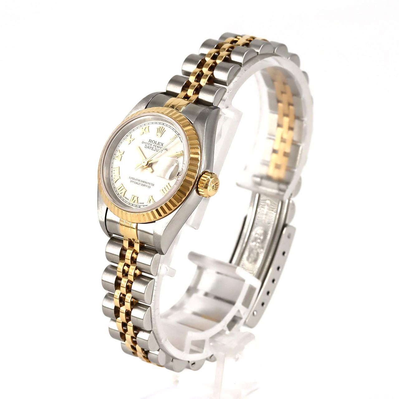 aachan ロレックス デイトジャスト 79173 腕時計 自動巻き ロレックス デイトジャスト 79173 SSxYG 自動巻 K番 - メルカリ