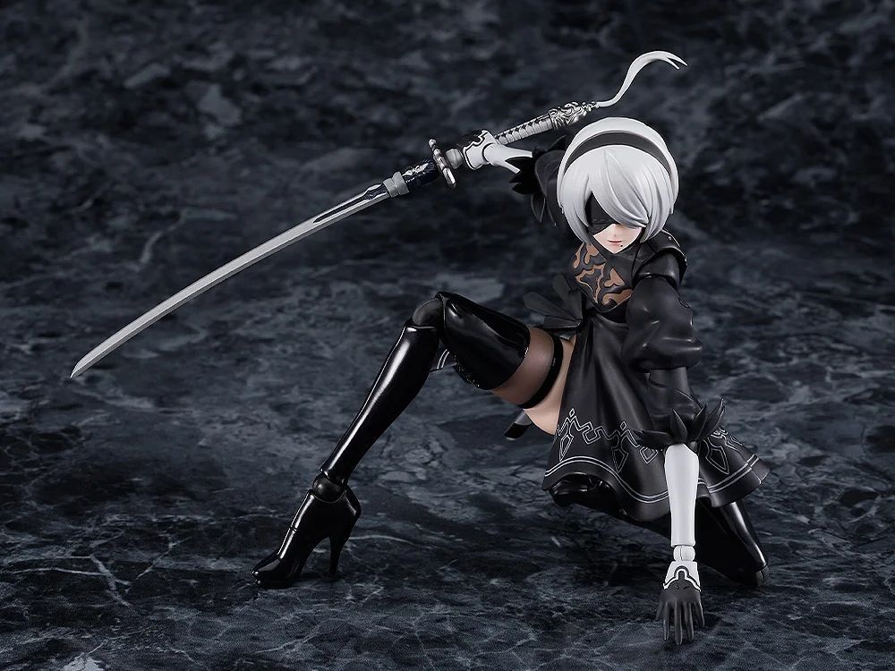 figma 2B（ヨルハ二号B型）ノンスケール彩色済可動フィギュア NieR