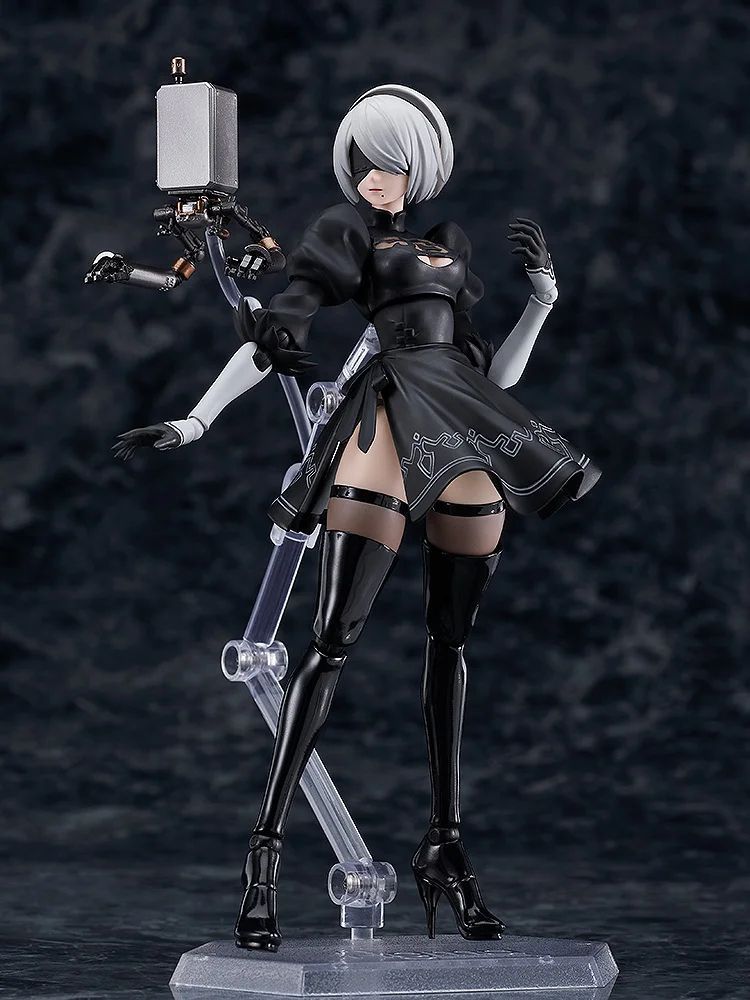 未開封 figma 2B(ヨルハ二号B型) NieR：Automata figma 2B（ヨルハ二号B型）ノンスケール彩色済可動フィギュア NieR