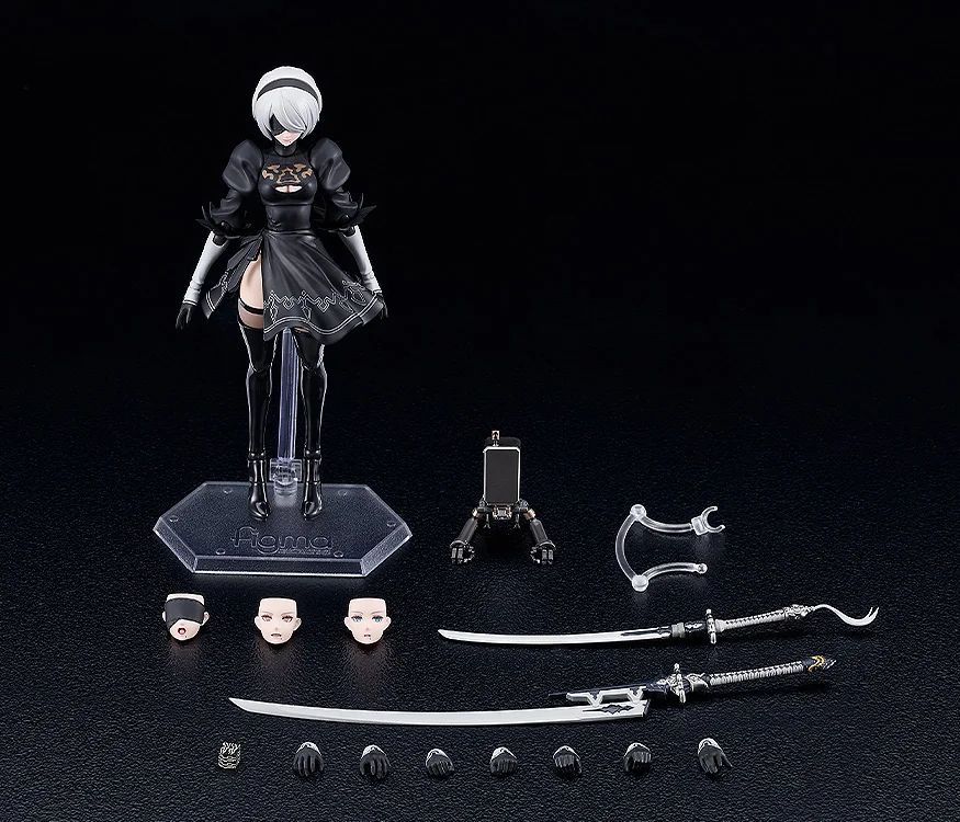 figma 2B（ヨルハ二号B型）ノンスケール彩色済可動フィギュア NieR