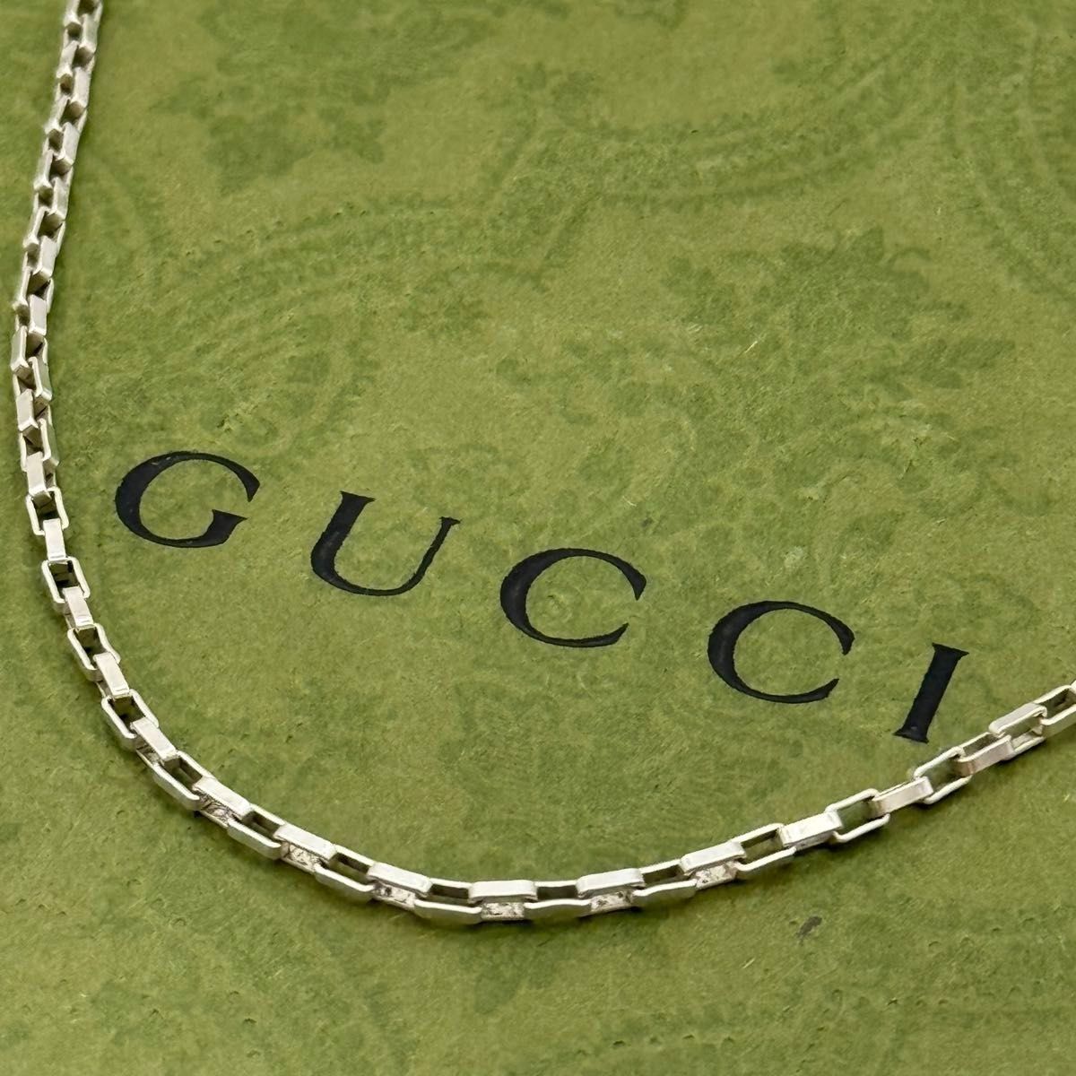 美品　オールドグッチ　GUCCI ベネチアンチェーン　ネックレス 51cm GUCCI ベネチアンチェーン 51cm チェーンのみ ネックレス 1210a12