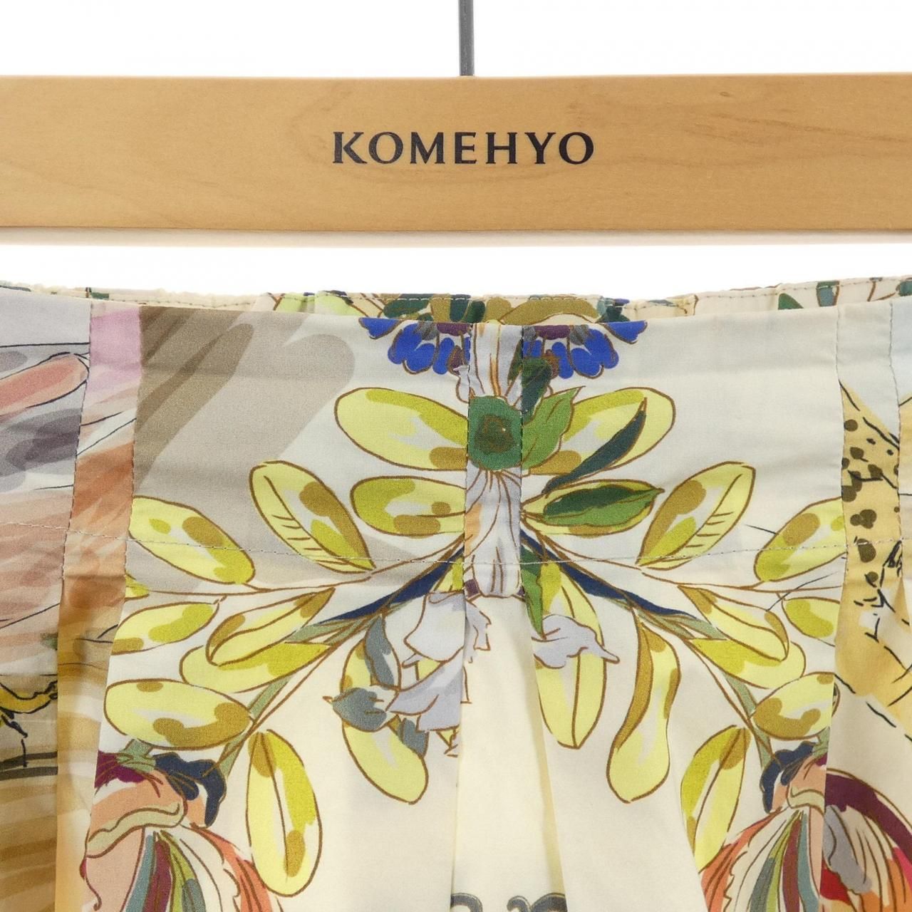 人気 エトロ ETRO スカート 極美 エトロ ETRO 膝丈スカート ウール焦茶