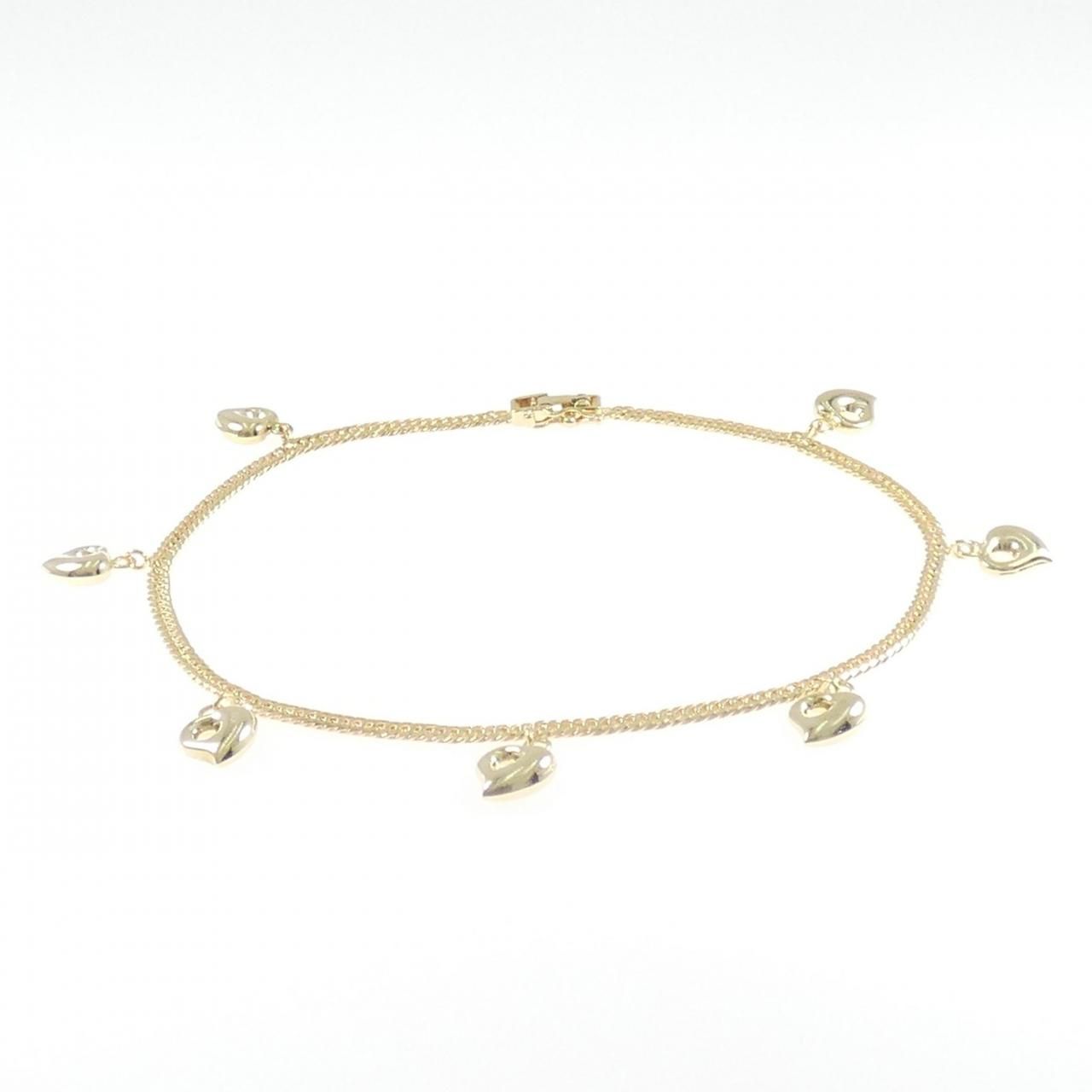 K18YG ハート アンクレット - メルカリ