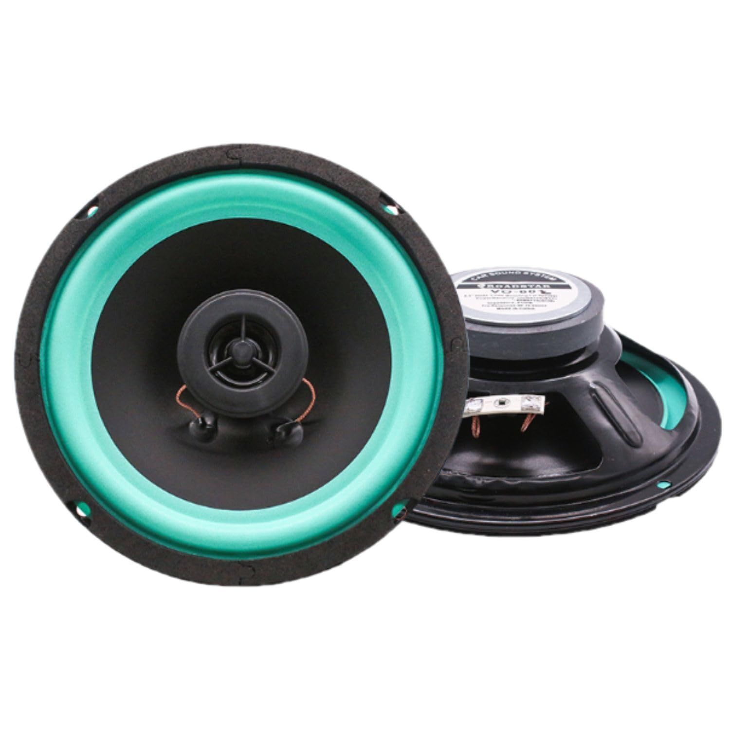 16.5cm 6.5インチ 160W speaker カースピーカー 2個 サブウーファー