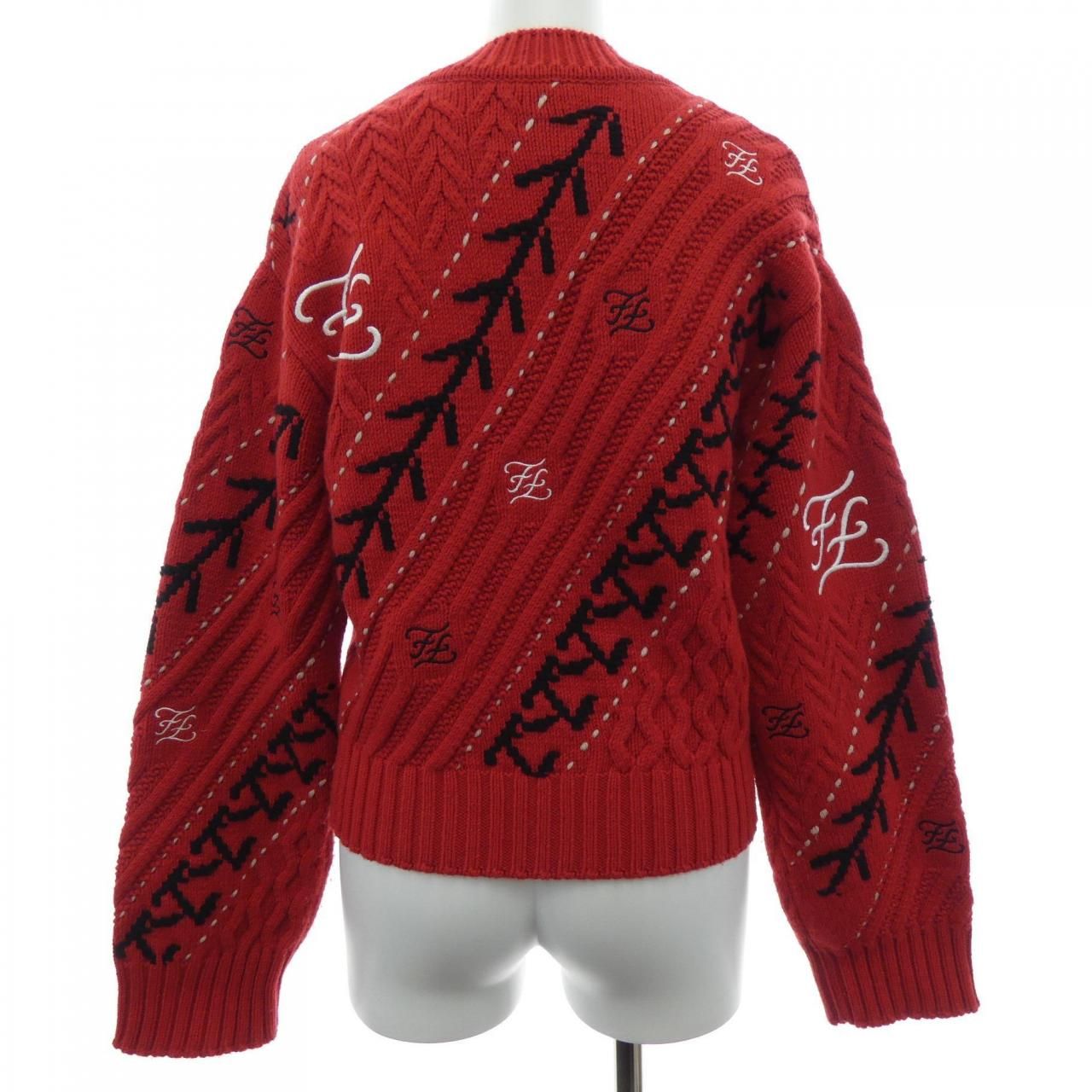 そふぃ@値下げ交渉⭕　 フェンディ FENDI FZY927 AAER ニット - メルカリ