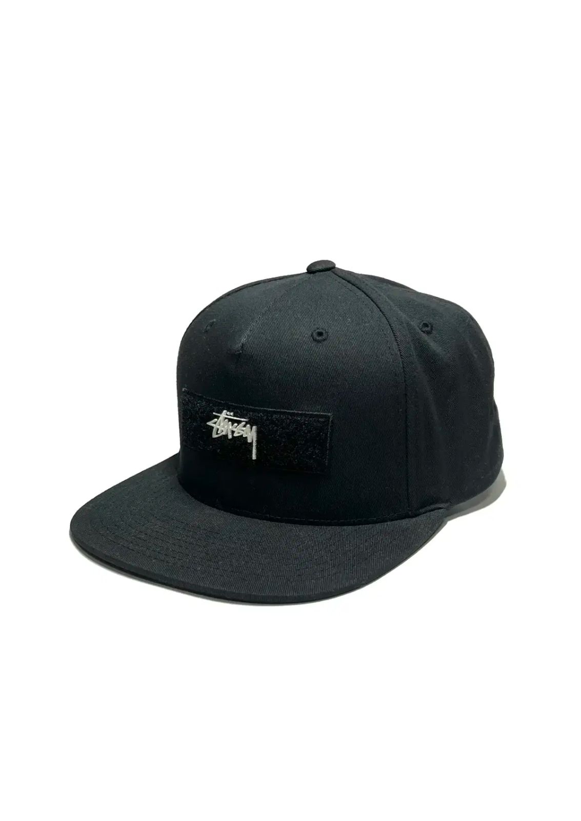 STUSSY ステューシー 超レア ベルクロ ロゴ スナップバック ベースボールキャップ 帽子
