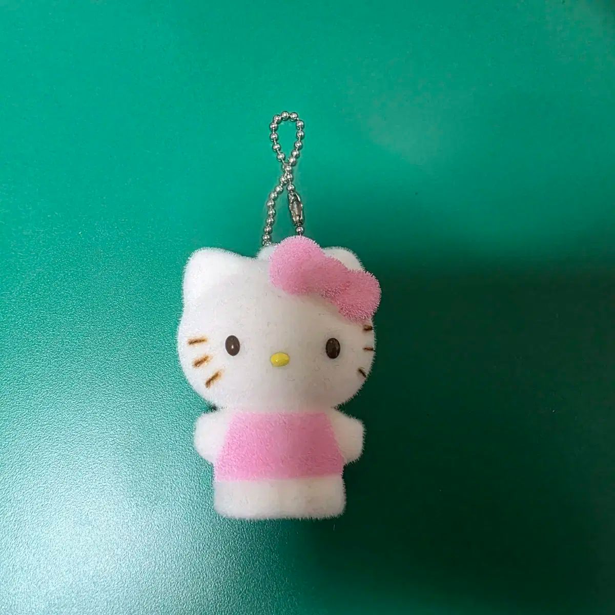 ハローキティ フロッキーキーホルダー4種セット ハローキティ フロッキーキーホルダー4種セット ハローキティ