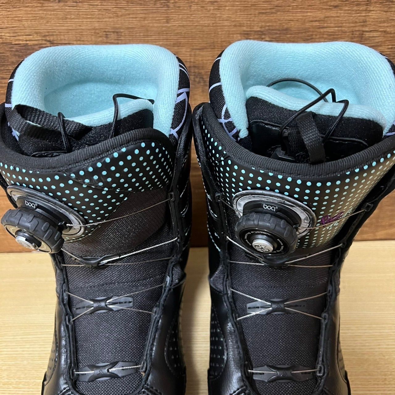 美品 K2 ケーツー MINK BOA ミンク ボア レディース スノーボード