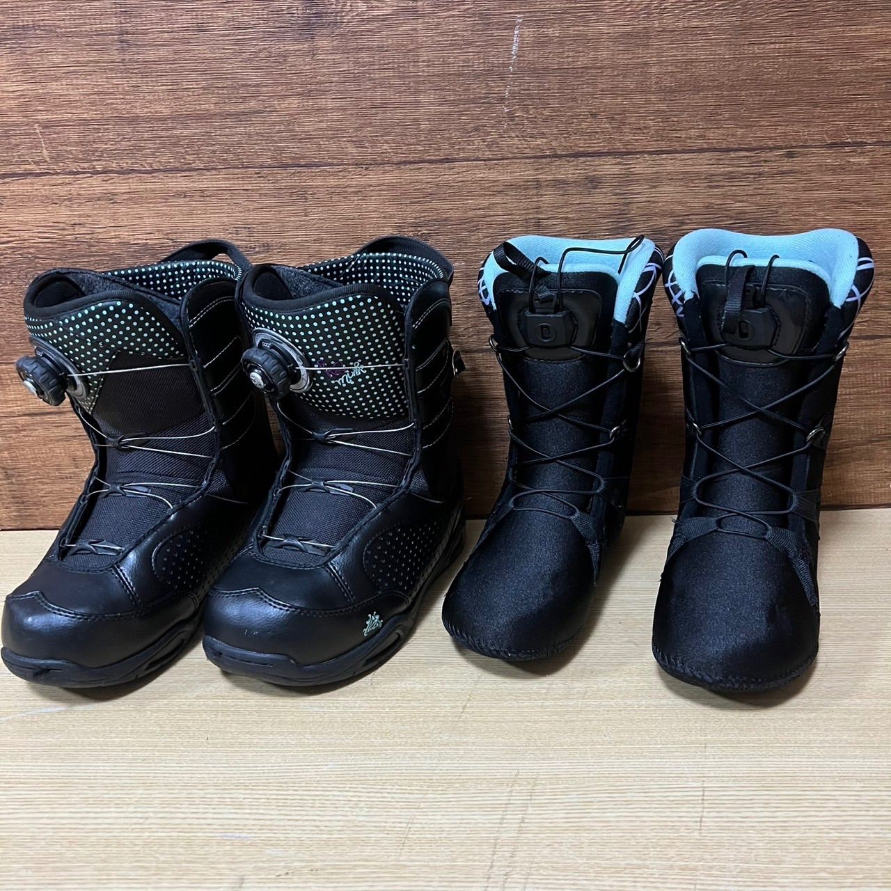 美品 K2 ケーツー MINK BOA ミンク ボア レディース スノーボード