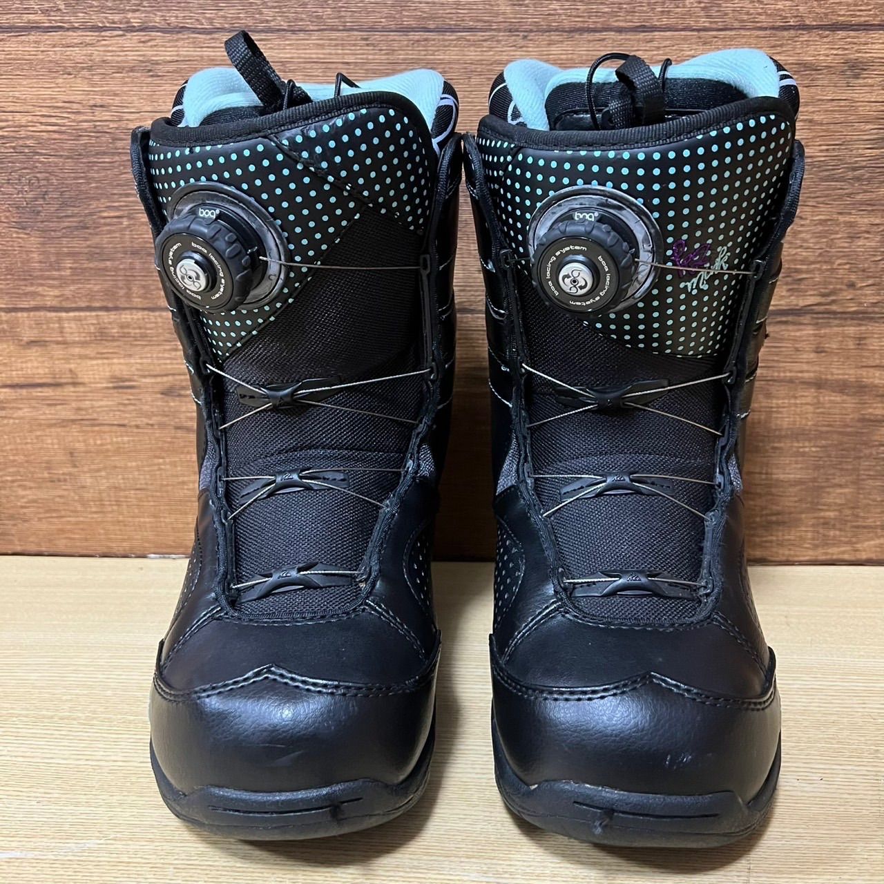 美品 K2 ケーツー MINK BOA ミンク ボア レディース スノーボード