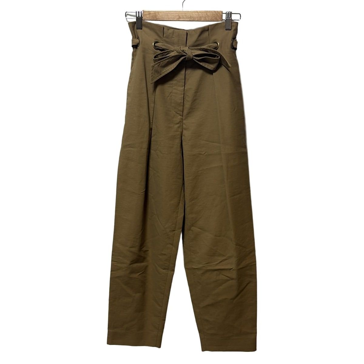 Max Mara マックスマーラ パンツ サイズ36 S レディース ベージュ フルレングス