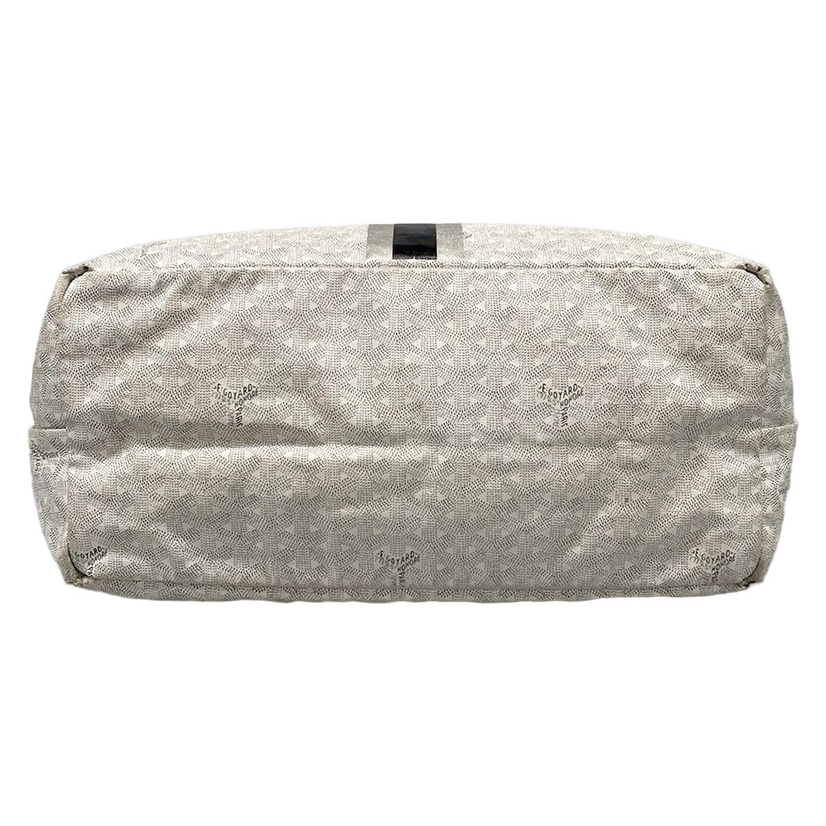 GOYARD(ゴヤール) トートバッグ サンルイGM 白 マーカージュ レザー