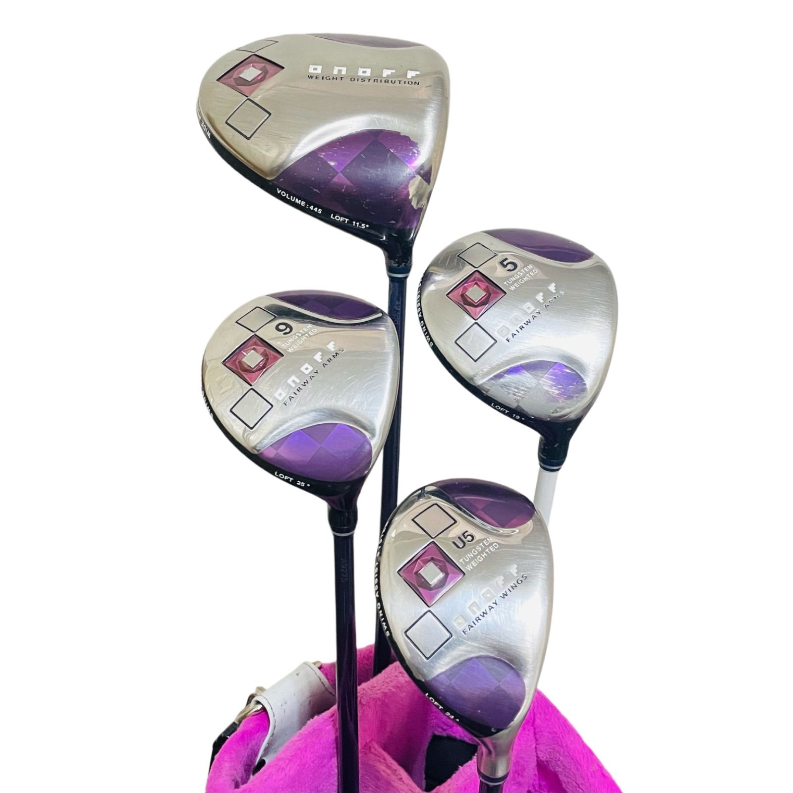 ONOFF オノフ レディース 2014年 2008年 女性用 右利き ゴルフクラブ9