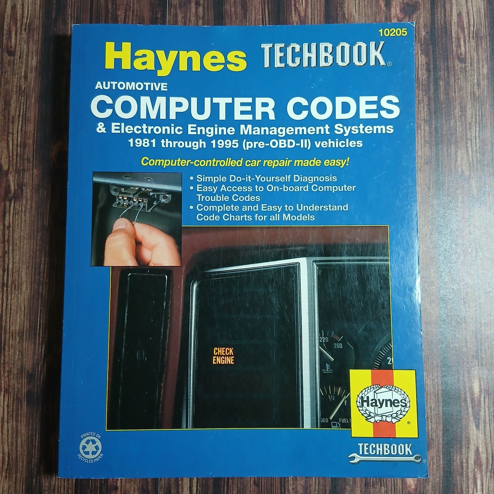 洋書Haynes TECHBOOK コンピューターコード & エンジン