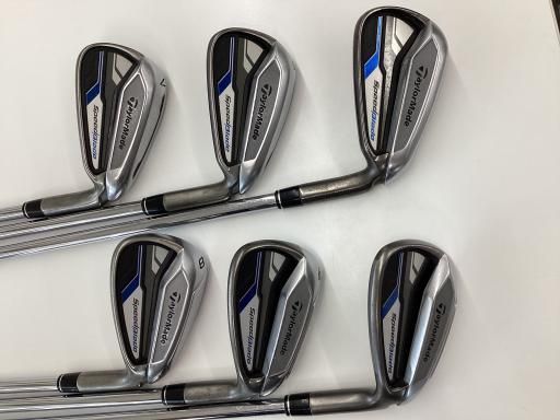 【数量限定，爆買い】 【中古】 テーラーメイド Speed Blade  6S アイアンセット IR KBS C-TAPER 90 (フレックスR) メンズ 男性用 右利き 右用 Cランク ゴルフクラブ 単体アイアン