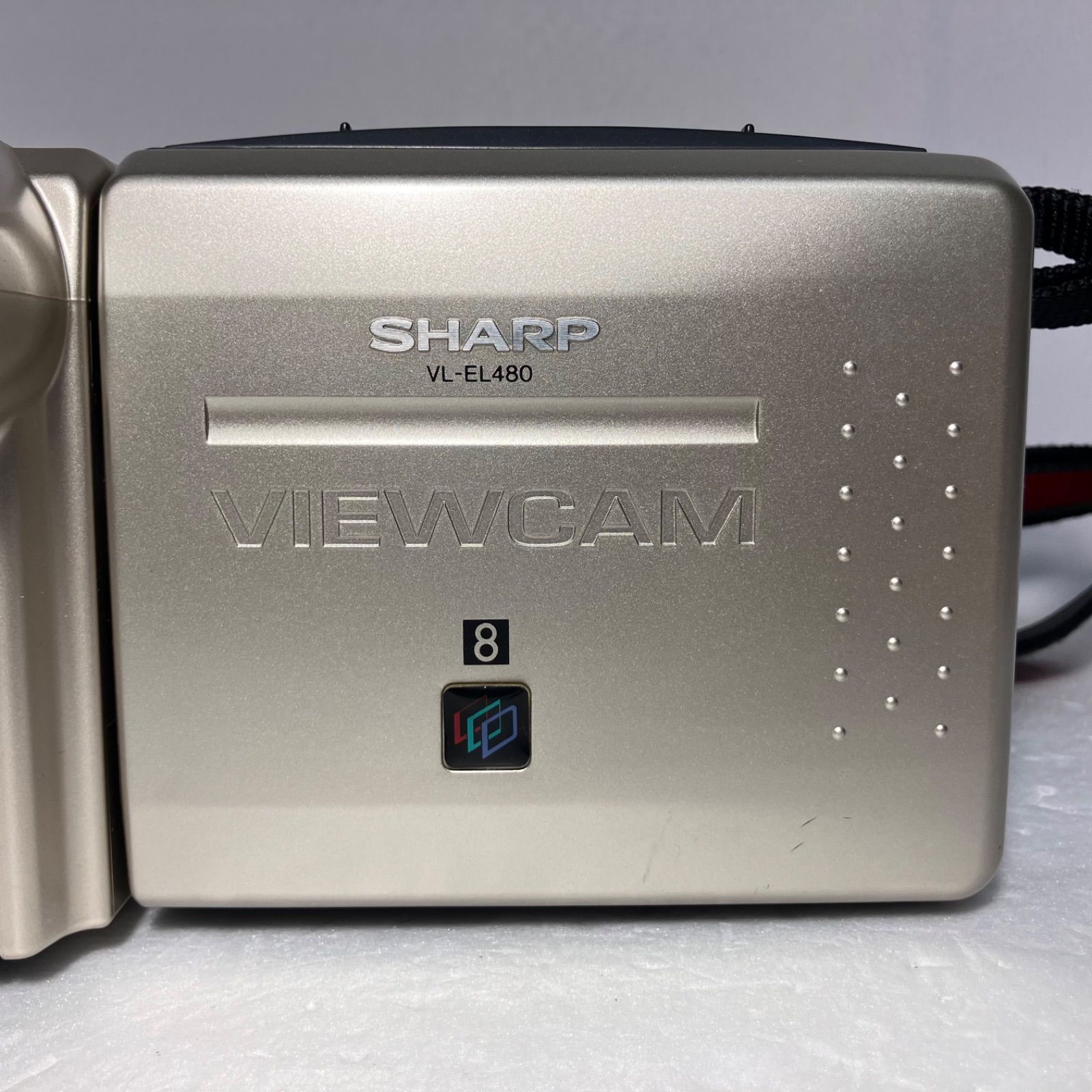 稼動品】 SHARP VL-EL480 ビデオカメラ 本体 - メルカリ