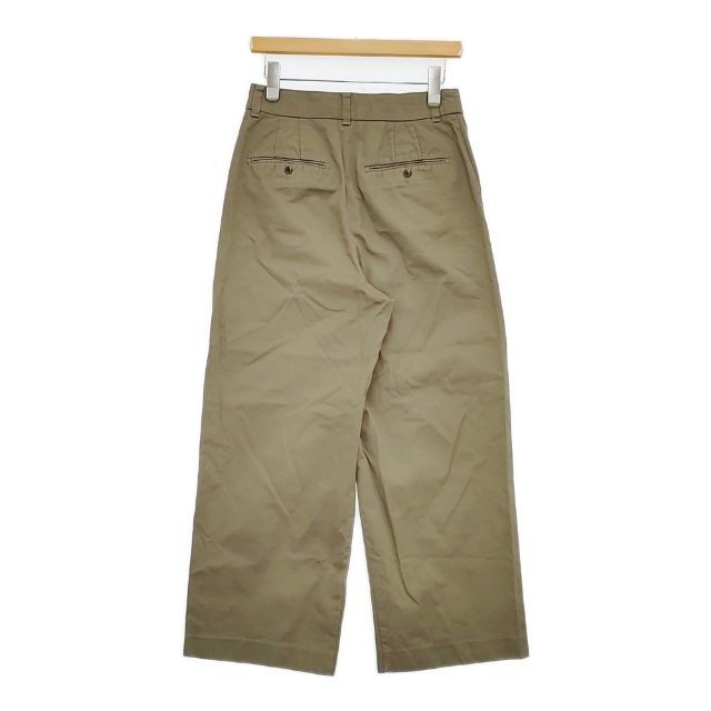HUMAN WOMAN 甘撚コットンチノパンツ 定価18150円 チノパンツ カーキ