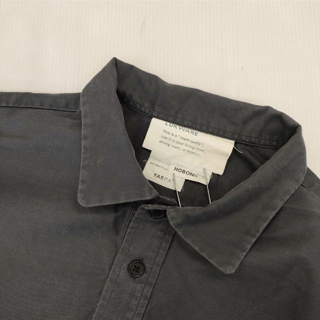 YAECA LDKWARE｜19AW 秋のプルオーバーシャツ（漆黒） プルオーバーシャツ | LDKWARE CLASSIC