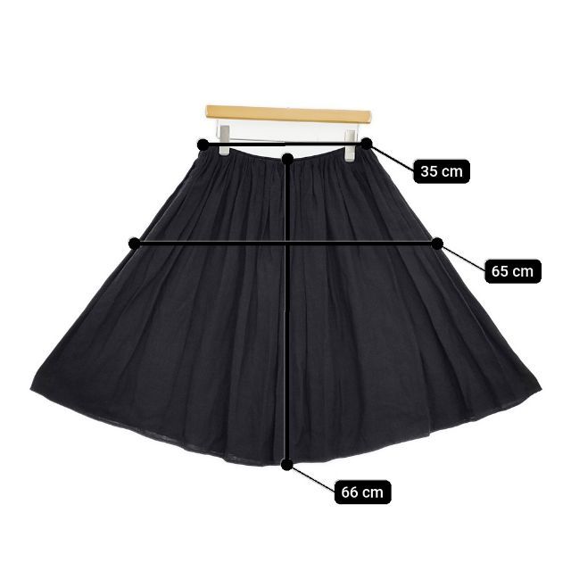 mina perhonen os5648 forest girl 刺繍 スカート 濃紺 ネイビー