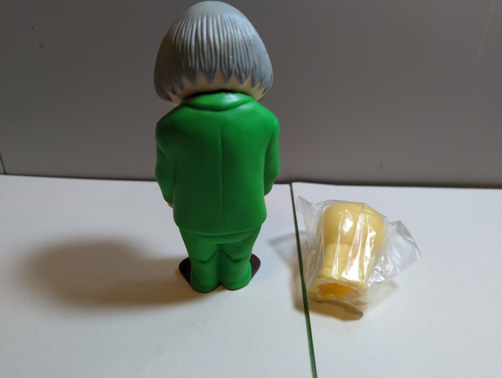 サンガッツ本舗 水木しげる奇怪漫画ソフビ列伝 カエル男(服緑/目魂付き