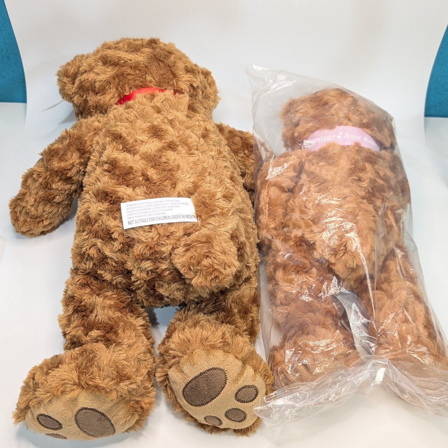 新品未使用 Katie くま ぬいぐるみ 激レア ぬいぐるみ 特大 くま/テディベア 可愛い熊 動物 大きい 巨大 くま