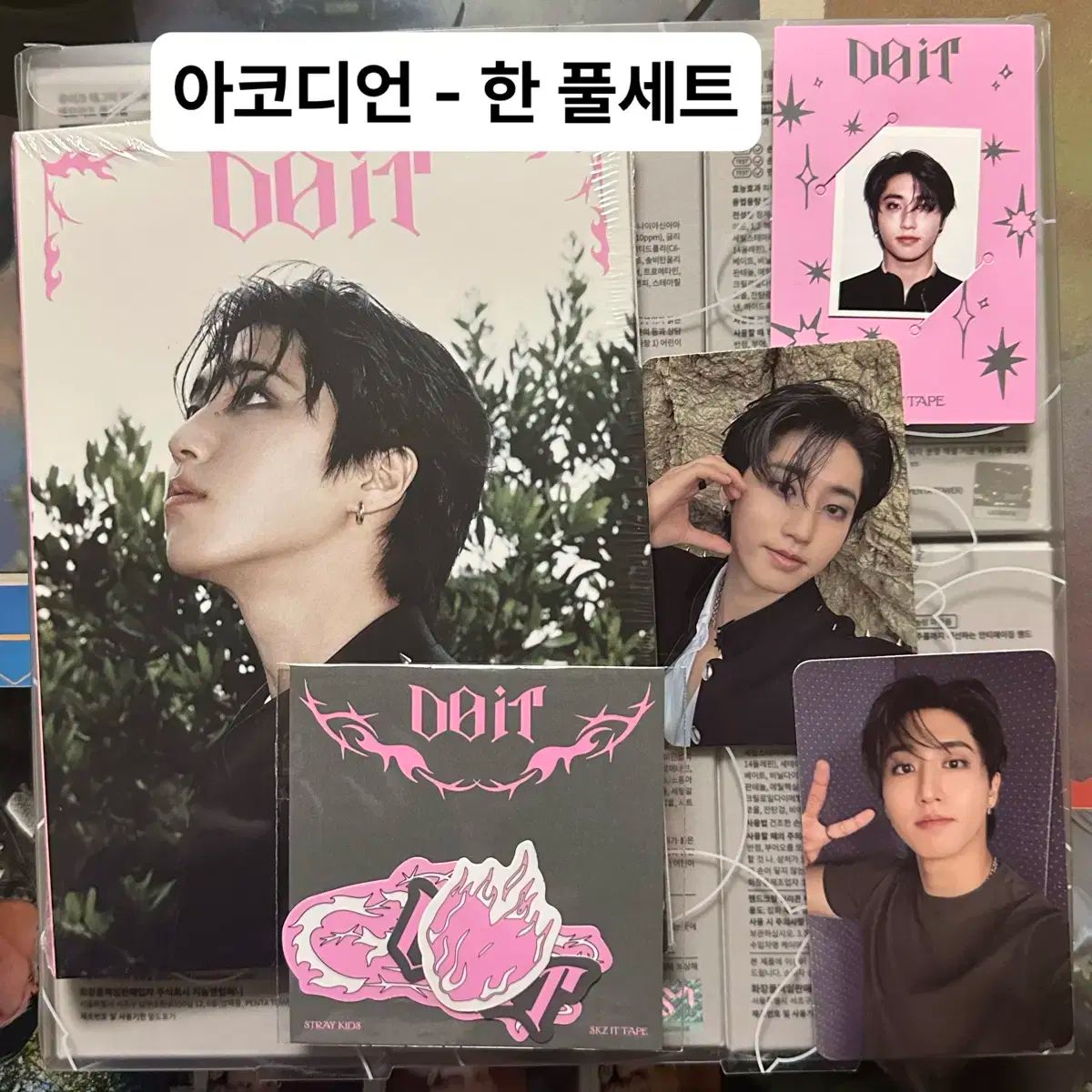 スキズ ハン グッズ セット フルセット) スキズ do it アコーディオン - ハン / Stray Kids