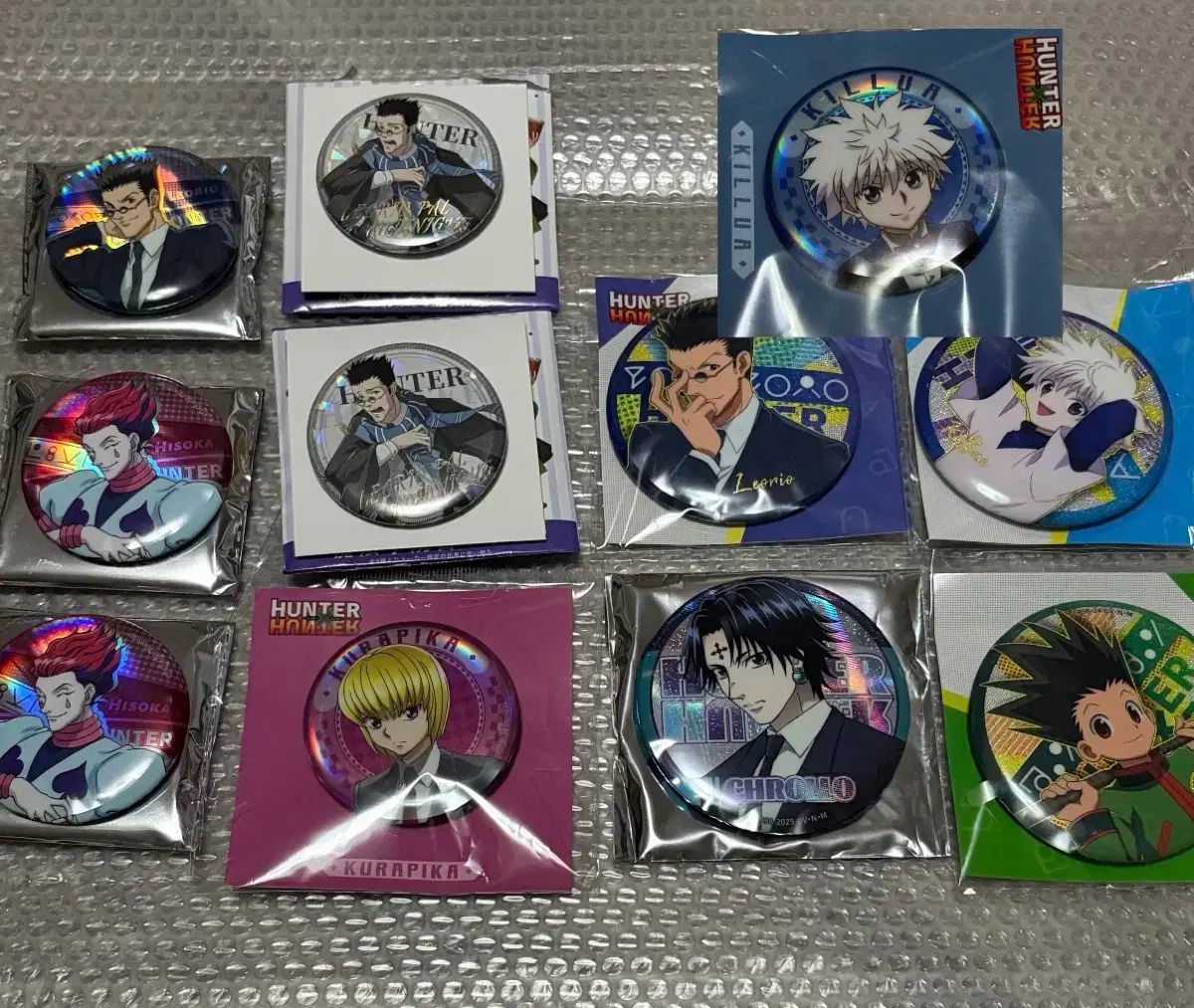 HUNTER×HUNTER ヒソカ=モロウ レオリオ クラピカ クロロ キルア ゴン