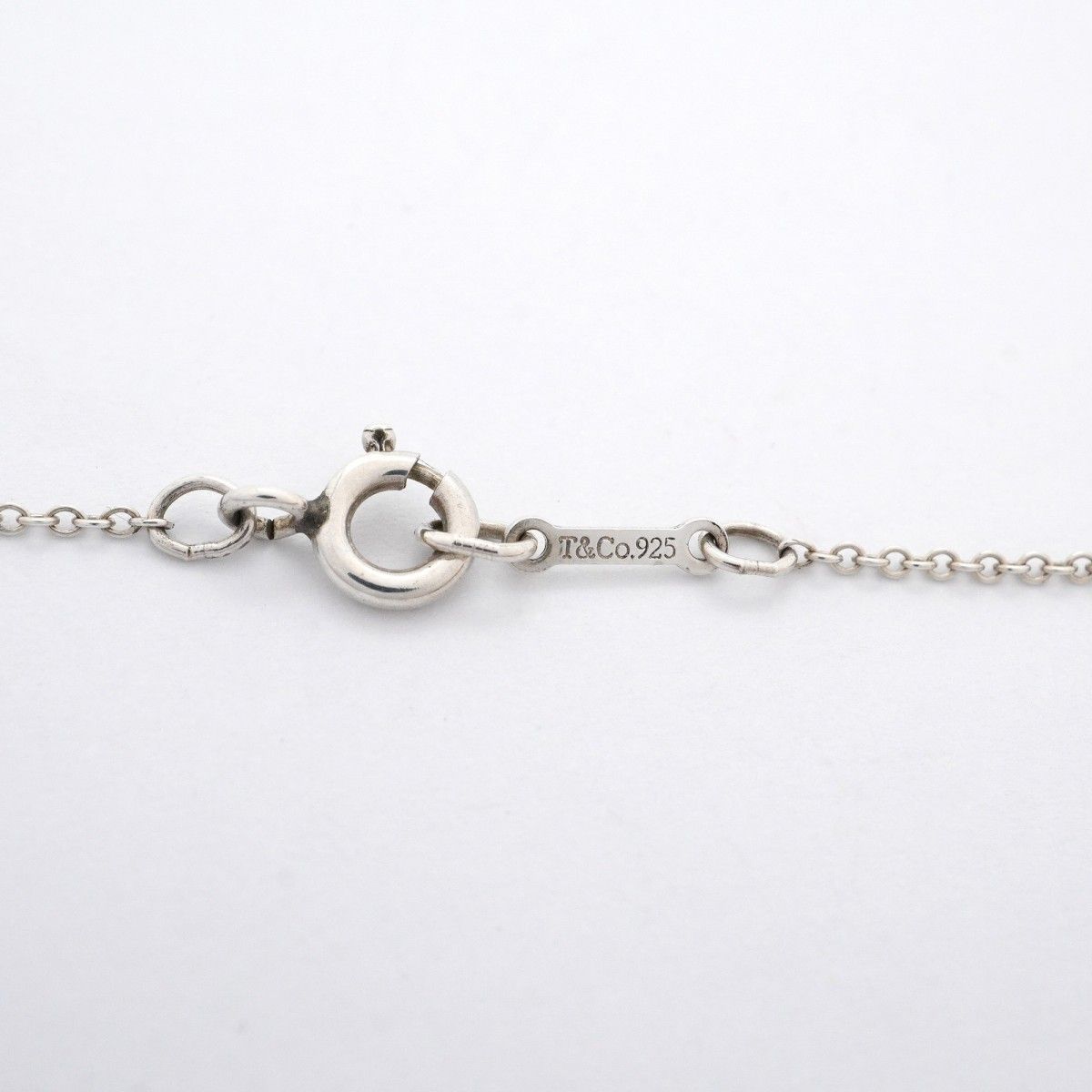 5job0298】ティファニー ネックレス スモールクロス シルバー925【中古