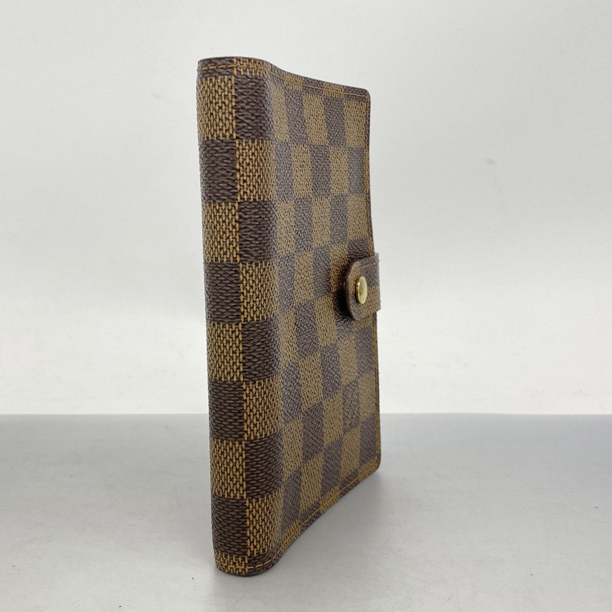 5od4044】ルイヴィトン 手帳カバー ダミエ アジェンダPM R20700 エベヌ