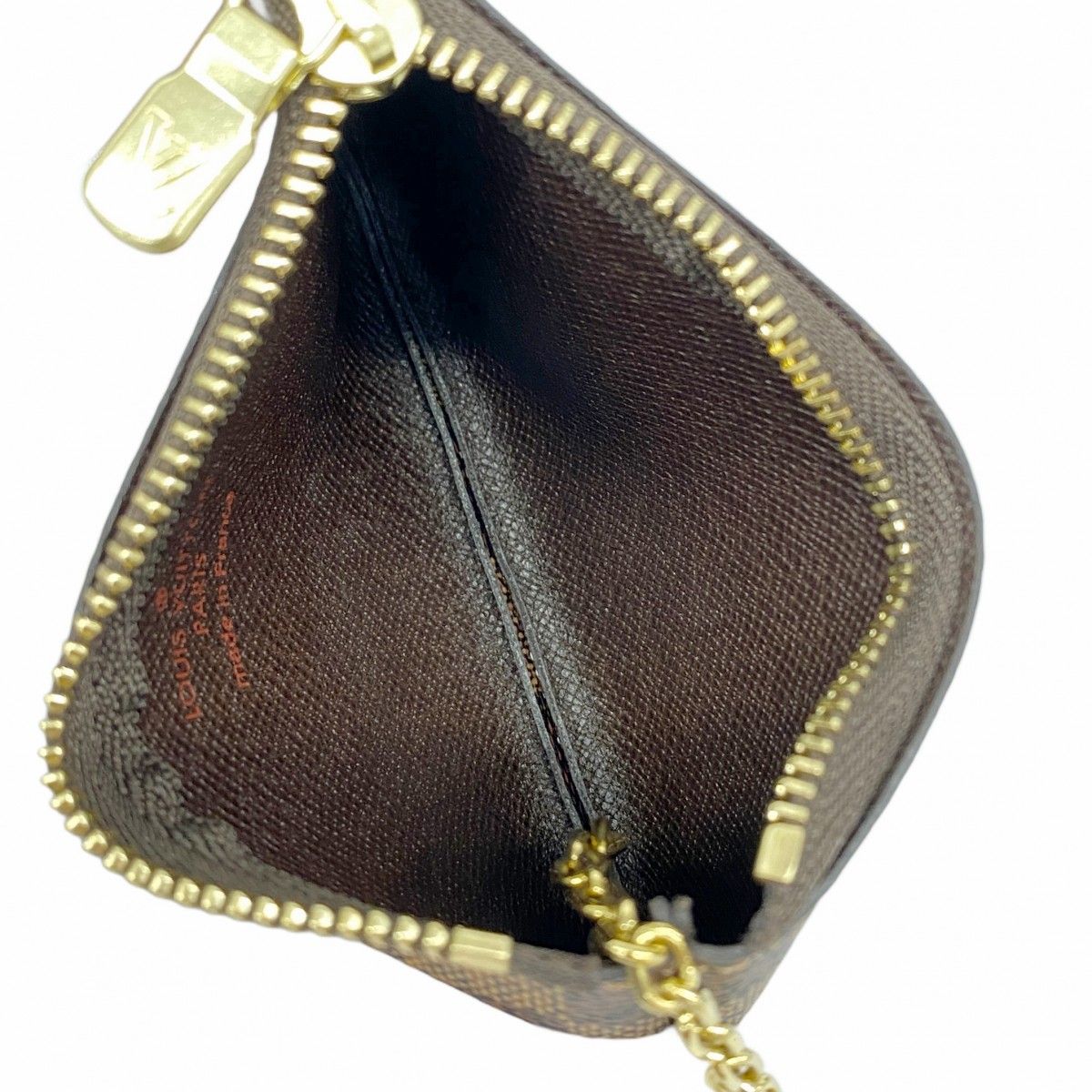5od4043】ルイヴィトン コインケース ダミエ ポシェットクレ N62658