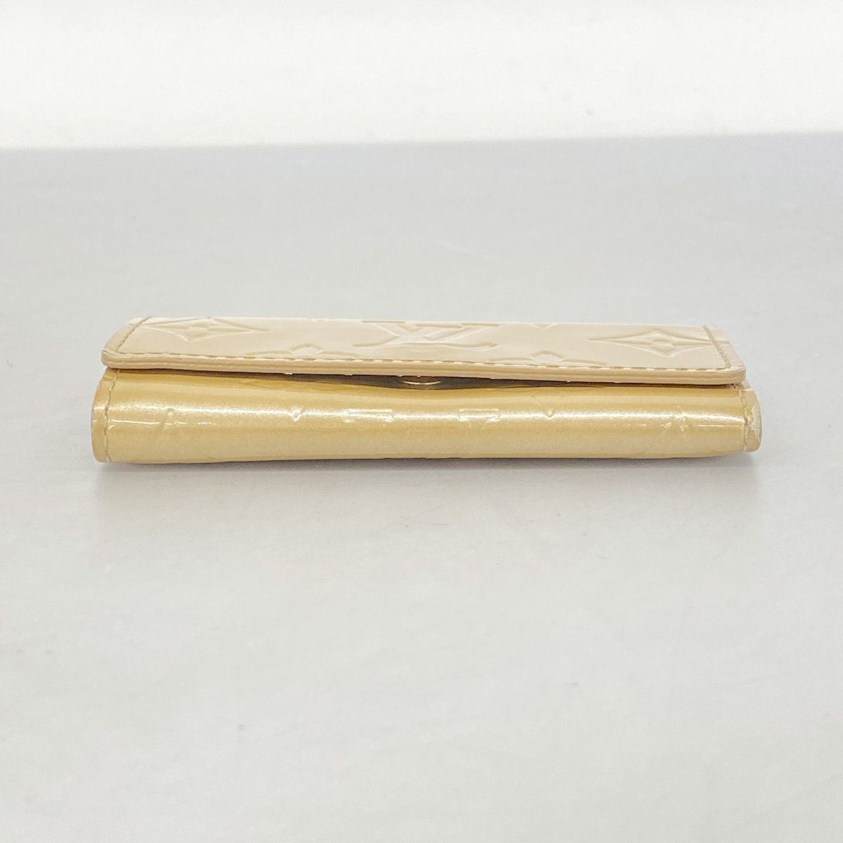 5 od 3994 ルイヴィトン キーケース ヴェルニ ミュルティクレ4 M 91358 ノワゼット レディース